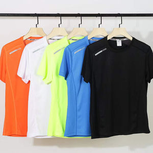 เสื้อยืดแขนสั้นคอกลมสำหรับวิ่งตอนกลางคืนเรืองแสง - Product Image 1