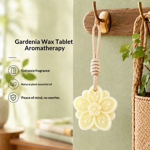 Fresh Gardenia Wax Sheet Aromatherapy, No Fire Indoor Fragrance, <b>Long</b>-Lasting Expansion Fragrance, High-End <b>Wardrobe</b> Fragrance - Product Image 5