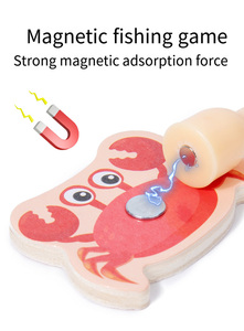 COMMIKI Ocean Animal Fishing giocattolo per bambini gioco educativo di coordinazione occhio della mano per bambini da 1 a 3 anni gioco di apprendimento precoce - Product Image 2