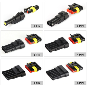 Không thấm nước xe kết nối Nam Nữ 1.5 loạt 1/2/3/4/5/6pins không thấm nước ô tô kết nối - Product Image 2