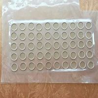 Filtre de coupure infrarouge IRC720 à haute transmission de la lumière visible, 720 nm, lentille de 8*8*1 mm de diamètre, 10*1, personnalisation disponible.