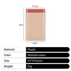 Mini Portable Travel <b>Pill</b> <b>Case</b> Custom Print Plastic Medicine Capsule <b>Pill</b> Box Container Organizer <b>for</b> Gifts - Product Image 4