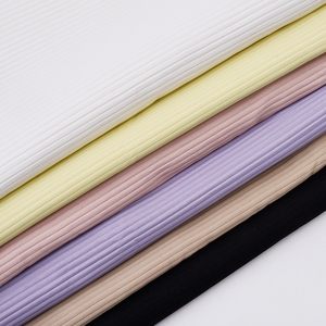 Trong Kho Hot Bán 100% <span class=keywords><strong>Polyester</strong></span> Hai Lớp Dệt 0.3Cm Sọc Vải Cho Bông Độn Quần Áo - Product Image 2