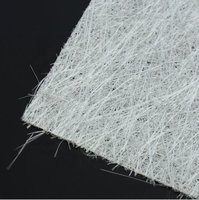 Feutre de fibres de verre E-Glass haute résistance à brins coupés, compatible avec la résine époxy polyester pour revêtement de moules de planches de surf