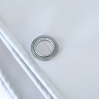 Bâche en tissu enduit de PVC vinyle imperméable, résistante, en polyester durable, de qualité industrielle