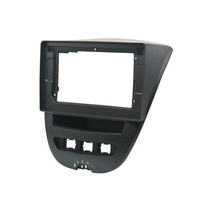 Kit de molduras de Reacondicionamiento para coche, Panel de tablero de Marco Multimedia de 10 pulgadas, vídeo, para Toyota Aygo, Citroen C1, Peugeot 107, 2005