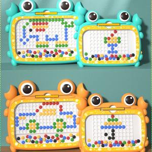 กระดานแม่เหล็กรูปปูข้ามพรมแดนสำหรับเด็กปฐมวัยของเล่น<span class=keywords><strong>วาด</strong></span>ภาพปริศนาพร้อมคุณสมบัติดูด - Product Image 6