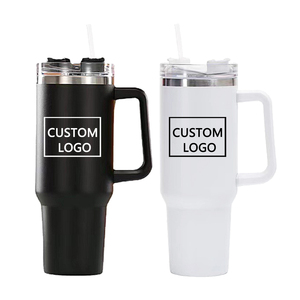 40oz cốc bằng thép không gỉ với tay cầm thiết kế cách nhiệt tùy chỉnh cho trà cà phê và <span class=keywords><strong>s</strong></span>ử dụng hàng ngày - Product Image 3