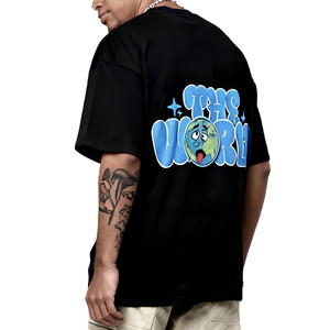 Thả Vai Tùy Chỉnh Thương Hiệu Tên Người Đàn Ông Củ<span class=keywords><strong>a</strong></span> T-Shirts Cao Cấp Thiết Kế T Áo Sơ Mi Trắng Sang Trọng Nặng Bông Chất Lượng Cao T Áo Sơ Mi Cho Nam Giới - Product Image 3