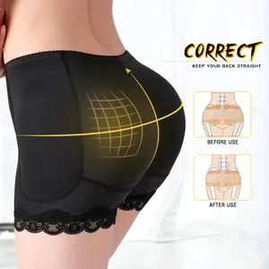 Women Sexy Silicon Buttocks and Hips Pants Underwear Padded Panties Body Shaper Butt Lift