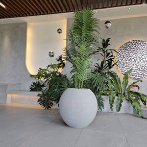 सर्वश्रेष्ठ गुणवत्ता वाले हल्के फूल vae planter इनडोर और आउटडोर ट्री सजावट घर के लिए मैट के साथ बड़े आकार - Product Image 6