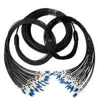 Câble à fibre optique monomode avec armure TPU pour extérieur, connecteur réseau 5G FTTH pour applications de bâtiment et industrielles