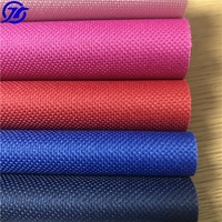 Kain Polyester 600d X 300d 400gsm dengan Lapisan PVC untuk Tas Ransel