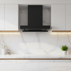 Campana Extractora Inteligente Eléctrica <span class=keywords><strong>de</strong></span> Pared Negra para Cocina, 24x36 Pulgadas, con Control por Voz/Gestos/Táctil, Ideal para Hoteles, Superventas - Product Image 3