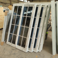 Fenêtre coulissante sur mesure en PVC, double vitrage, étanche, résistante aux ouragans, à économie d'énergie, pour extérieur, hôtel, sous-sol, suspendue