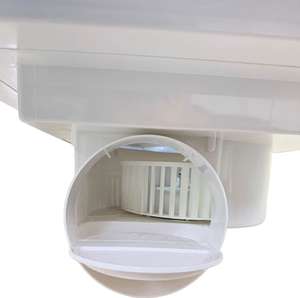 مروحة شفط عالية الكفاءة لتركيب الأسقف المعدنية، مروحة بلاستيكية منخفضة الضوضاء للاستخدام المنزلي والفندقي، تصميم حسب الطلب، تيار متردد 220-240 فولت، ضمان 3 سنوات - Product Image 6