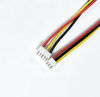 Câble en silicone résistant à la chaleur personnalisé VH3.96 4.8mm avec borne à fourche pour contrôleur de puissance et équipement mécanique