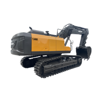 Excavatrice sur chenilles lourde TJ600 de 60 tonnes - Pelle minier haute puissance Cummins QSM11 avec godet de 3,0 m