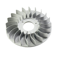 188F 5KW Aluminium-Motorrotor-Lüfterblatt 5kw-8kw Motor-Wärmeableitungsrotor-Lüfter Benzingenerator-Teile
