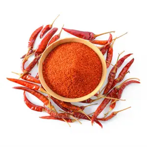 Polvere di granuli di Paprika dolce sfusa biologica essiccata