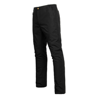 Pantalon cargo tactique streetwear pour homme, multi-poches, taille US, style hip-hop, noir