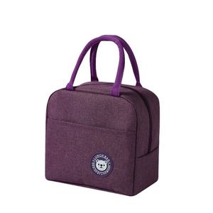 Bolsas de almuerzo pequeñas Bear para mujer, bolsas aislantes portátiles, bolsas de almuerzo reutilizables, se pueden usar para picnics, trabajo, etc. - Product Image 4
