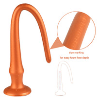 Anal Plug Dildo Flexible Silicone Liquide Étanche Soft Butt Plug G Spot Tentacule Prostate Massage Sex Toy pour Hommes et Femmes