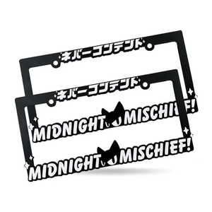 Soporte para matrícula de coche, borde en blanco personalizado, cubierta cromada para motocicleta, marco de matrícula de metal personalizado - Product Image 3