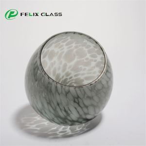 Lámpara Colgante de Cristal Soplado con LED, Personalizable en Tamaño y Colores, Estilo Moderno - Product Image 1