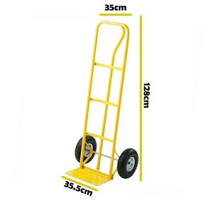 600lb Zware Zak Truck Industriële <span class=keywords><strong>Hand</strong></span> <span class=keywords><strong>Trolley</strong></span> Met Luchtband Wiel - Product Image 3