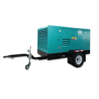 Compresseur d'air GTL POWER 285cfm 10bar Compresseur d'air à vis diesel durable MDS285S10C-NR2 avec un bon prix d'usine