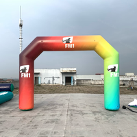 Arche gonflable personnalisée de haute qualité 3m 4m 5m pour la publicité extérieure et la décoration d'événements