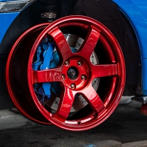 ล้อแม็กซ์สีแดงใหม่ ขนาด 17 18 19 <span class=keywords><strong>20</strong></span> นิ้ว 4x100 5x120 5x114.3 5x112 อลูมิเนียมฟอร์จสั่งทำพิเศษ สำหรับรถแข่งน้ำหนักเบา รุ่น Te37 - Product Image 2