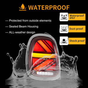 Luces traseras LED VLAND para BMW <span class=keywords><strong>Mini</strong></span> <span class=keywords><strong>Cooper</strong></span> / One F-Series 2014-2020 (F55/F56/F57, tercera generación, puertas hatchback de 3/5 puertas) - Product Image 5