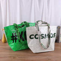 Sac en polypropylène laminé extra large capacité de haute qualité Sac à provisions tissé en PP avec logo personnalisé
