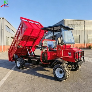 Camión Volquete Autodescargable Hidráulico de 22 HP y Cuatro Ruedas, Directo de Fábrica, Mini Volquete Todoterreno para Uso Agrícola y Minero - Product Image 3