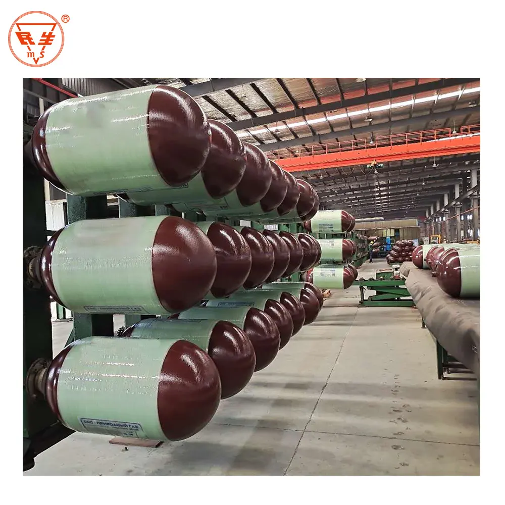 CNG-2 ECE R110 standard 80L 90L 100L 120L 150L methane cylinder ISO11439 high quality products
