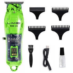Cortadora de pelo eléctrica Limei M9 con pantalla LED, carga USB para hombres y mascotas, motor sin escobillas de 7000-9000 rpm - Product Image 3