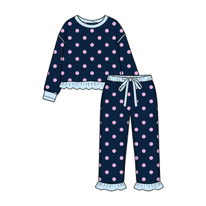 Ensemble haut à manches longues et pantalon pour filles, vêtements pour bébés, collection automne - Product Image 4