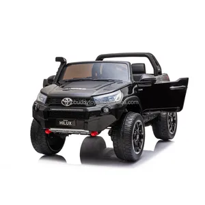 2021 Licentie Toyota Powerwheel Echte Tweezitter Dake Motor Kids Elektrische Auto Kinderen Batterij Aangedreven Rit Op Auto Voor Kinderen
