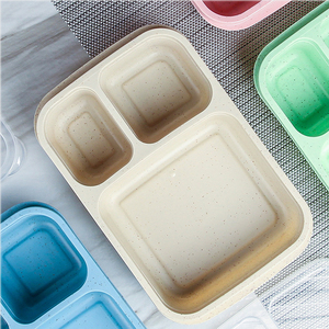 กล่องข้าวแบบแบ่งช่อง 4 ช่อง รุ่น Syh664 สำหรับขายส่ง ใช้งานได้หลากหลาย ป้องกันการรั่วซึม เหมาะสำหรับผู้ใหญ่ ใช้สำหรับอาหารกลางวันที่ทำงานหรือที่โรงเรียน - Product Image 2