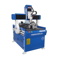 Nieuw hout carving machine diy onderdelen hobby 3d sculptuur slimme steen mini 4 as pantograaf cnc 6090 router