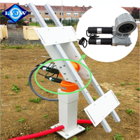 Luoyang JW persediaan Harga terbaik 7 ''Slew Drive VE7 VH7 untuk Solar Tracker dengan 12V/24V DC Motor