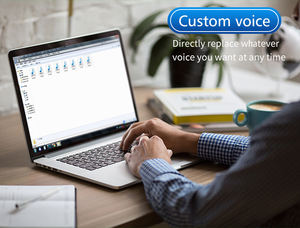 ANGUS - Anunciador de Voz Solar para Exteriores, Alarma con Sensor de Movimiento de 120 dB, Sonidos de Ladridos de Perro y Disparos, Admite Grabación, Volumen Ajustable - Product Image 6
