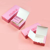 Emballage en carton pliable personnalisé pour aliments cuits au four boulangerie Offre Spéciale emballage pour pâte à biscuits biscuit avec logo
