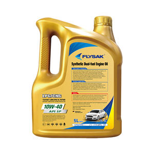 Auto Smeermiddelen Aardgas Synthetische Dual <span class=keywords><strong>Fuel</strong></span> Motorolie Lpg Lng Cng Sl 10w40 4l 5l Huile Moteur 15w40 - Product Image 5