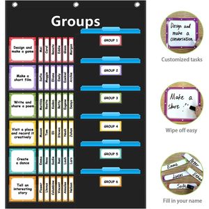 Tabla de Gestión de Grupos, Tabla de Tareas para el Aula, Organizador para Grupos Pequeños y Organizador de Tareas para Maestros de Escuela y Educación en el Hogar - Product Image 3