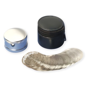 Kit professionnel de tamis à diamants de 66 mm, 23 plaques, pour le tri et la calibrage des pierres précieuses, outils de bijouterie - Product Image 1