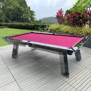 <span class=keywords><strong>Table</strong></span> de <span class=keywords><strong>billard</strong></span> en verre transparent pleine grandeur au design moderne, personnalisable, avec <span class=keywords><strong>table</strong></span> de <span class=keywords><strong>baby</strong></span>-<span class=keywords><strong>foot</strong></span>, <span class=keywords><strong>table</strong></span> de <span class=keywords><strong>billard</strong></span> en verre trempé de luxe, 7 pieds, 8 pieds, 9 pieds - Product Image 4