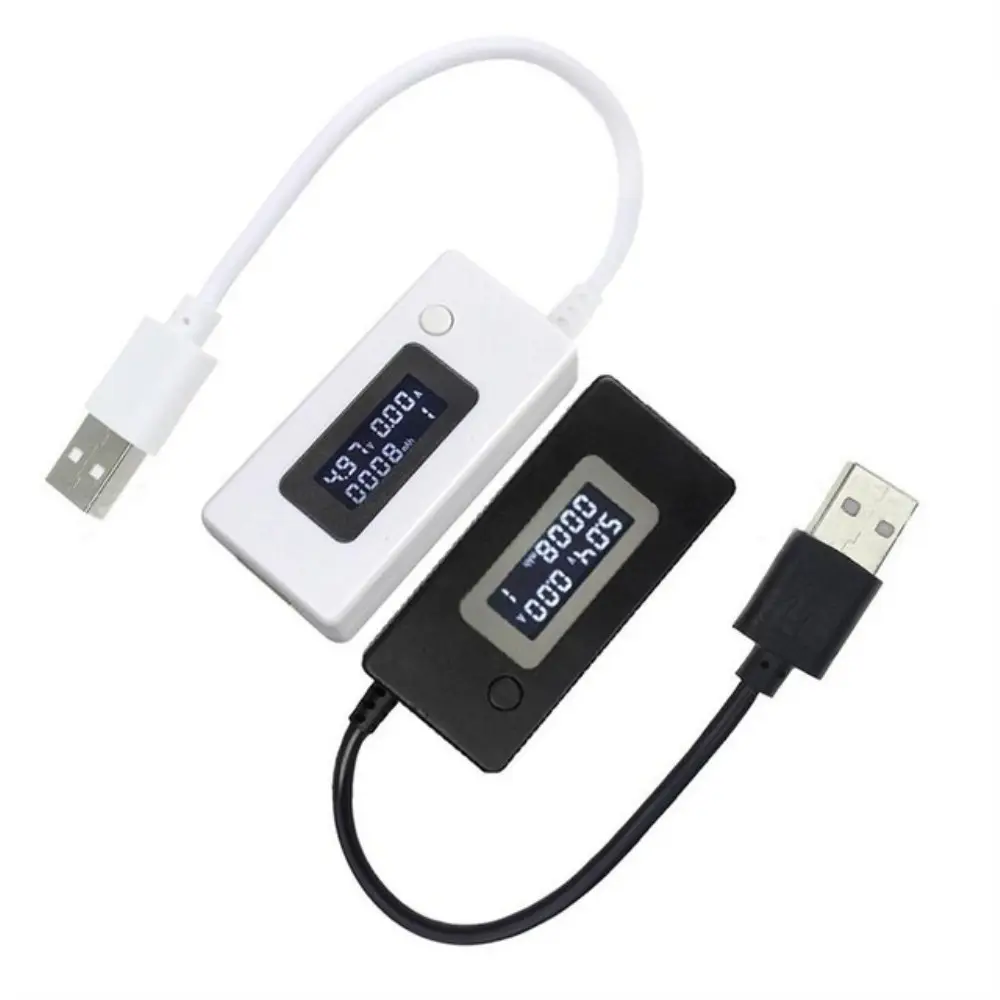 DC Digital Voltmeter Ammeter LCD Dual USB Charger Mobile Power Detector Voltage Current Meter Tester Monitor